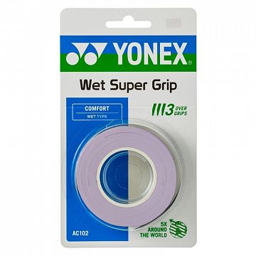 Yonex AC 102 EX Super Grap 3Pack Pale Lilac